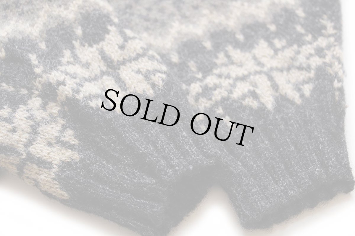 画像6: 00s USA製 WOOLRICH JOHN RICH&BROS ウールリッチ 鹿柄 雪柄 ノルディック柄 ウールニット セーター 2XL★特大 (6)