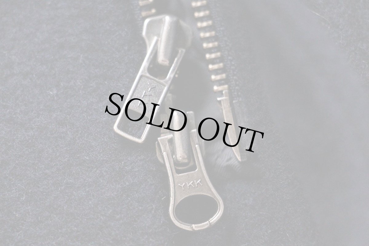 画像6: 00s ポロ ラルフローレン キルティングライナー メルトン ウール ハーフコート 濃紺 M (6)