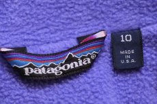 画像4: 80s USA製 patagoniaパタゴニア シェルドシンチラ フリースライナー ナイロンジャケット 水色 10 (4)