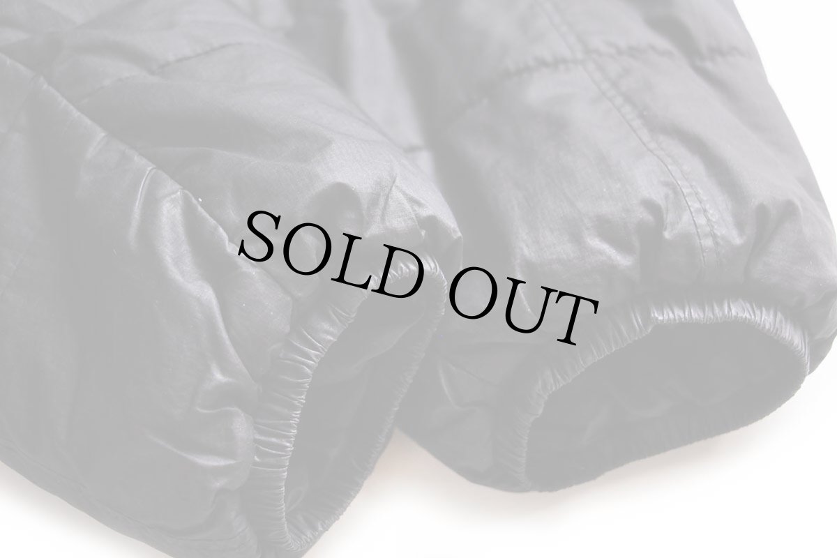 画像7: patagoniaパタゴニア DAS PARKAダスパーカー PRIMALOFTプリマロフト 中綿入り ナイロンパーカー 黒 S (7)