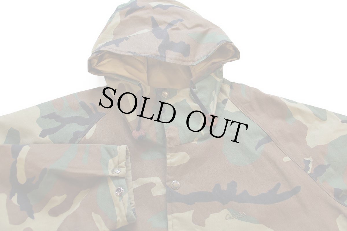 画像3: 90s USA製 Cabela'sカベラス ウッドランドカモ Thinsulate中綿入り GORE-TEXゴアテックス ナイロン マウンテンパーカー L (3)