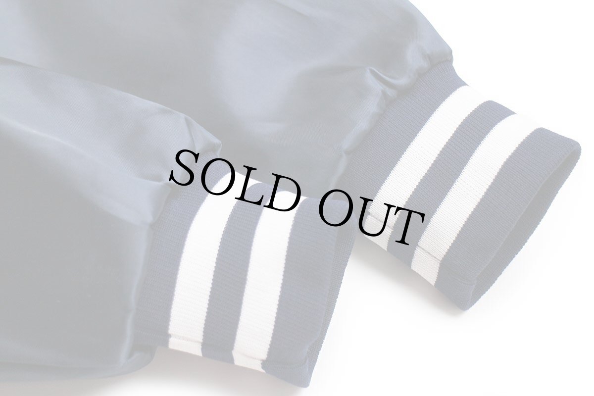 画像7: 90s USA製 swingster GOODYEAR パッチ付き ナイロンジャケット 紺 M (7)