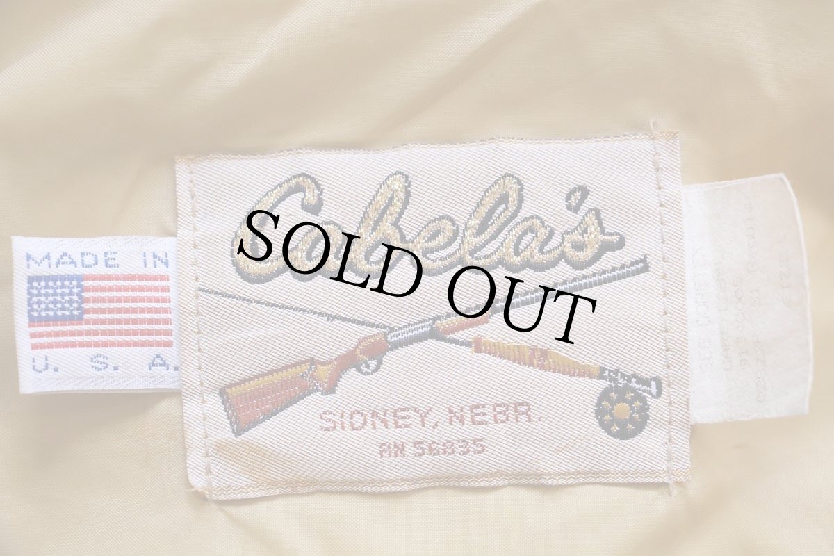 画像4: 90s USA製 Cabela'sカベラス ウッドランドカモ Thinsulate中綿入り GORE-TEXゴアテックス ナイロン マウンテンパーカー L (4)