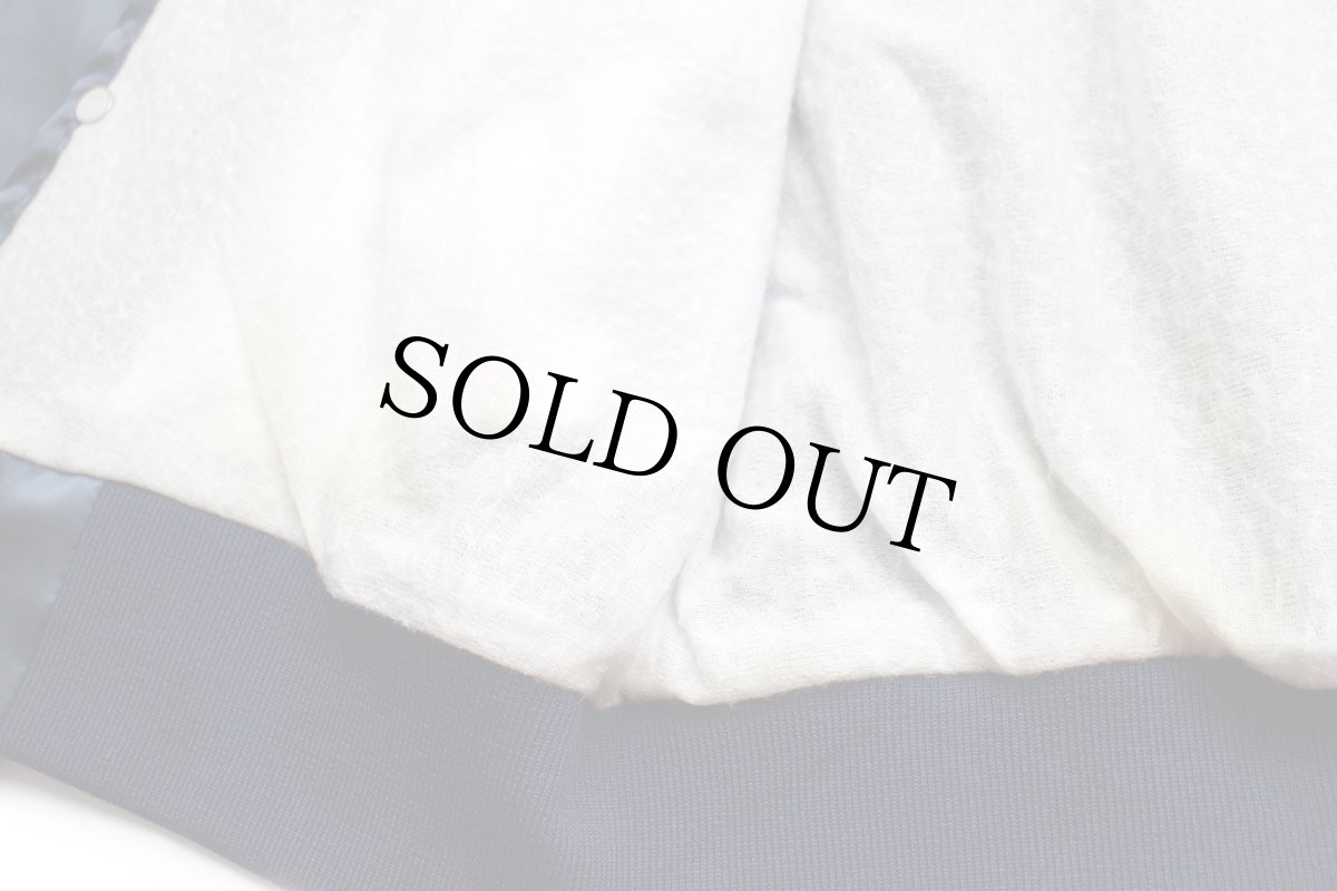 画像6: 90s USA製 swingster GOODYEAR パッチ付き ナイロンジャケット 紺 M (6)