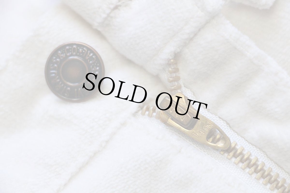 画像8: 80s USA製 Levi'sリーバイス Movin'On ベロアパンツ アイボリー W32 L30 (8)