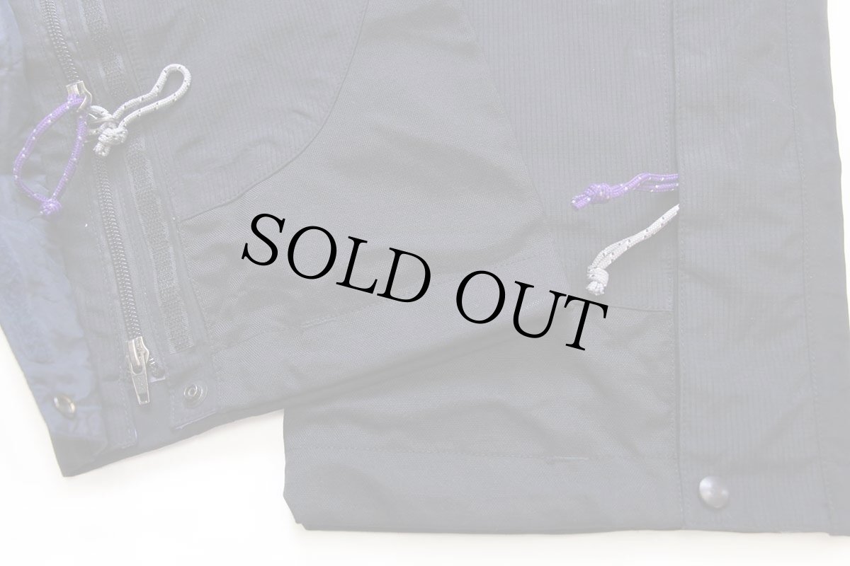 画像9: 90s patagoniaパタゴニア Torre Bibs ナイロン オーバーオール 黒 S★パンツ (9)