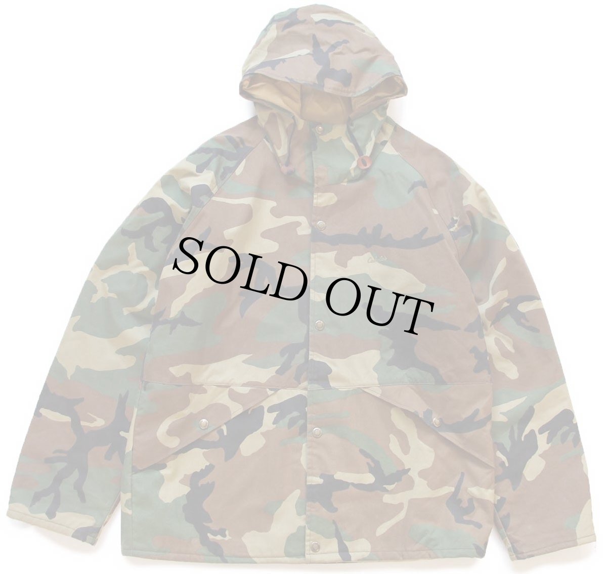 画像1: 90s USA製 Cabela'sカベラス ウッドランドカモ Thinsulate中綿入り GORE-TEXゴアテックス ナイロン マウンテンパーカー L (1)