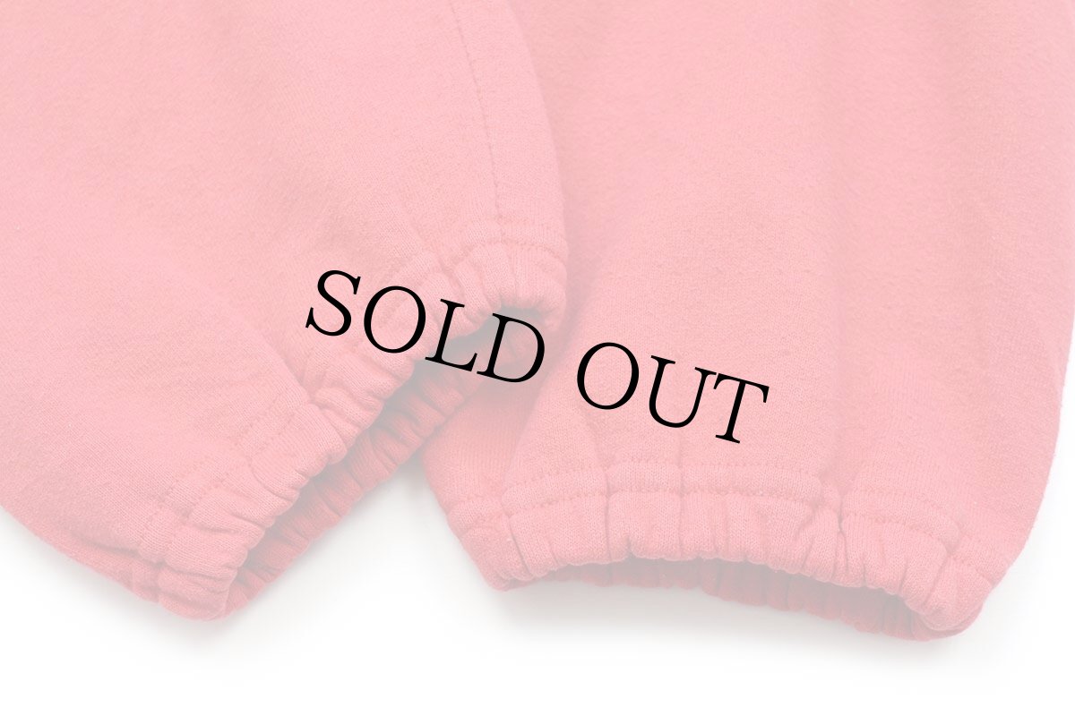 画像8: 90s USA製 RUSSELLラッセル Service Valley インディアンヘッド スウェットパンツ 赤 M (8)