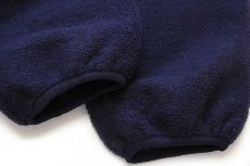 画像8: 80s USA製 patagoniaパタゴニア フリースパンツ ナス紺 S (8)