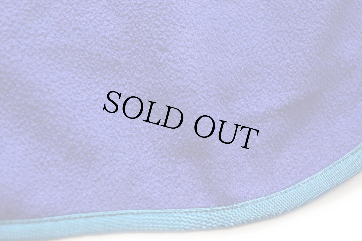 画像6: 90s USA製 patagoniaパタゴニア CAPILENEキャプリーン カヌー カヤック プルオーバー 半袖 インナー フリース コバルト×ウルトラマリンM (6)