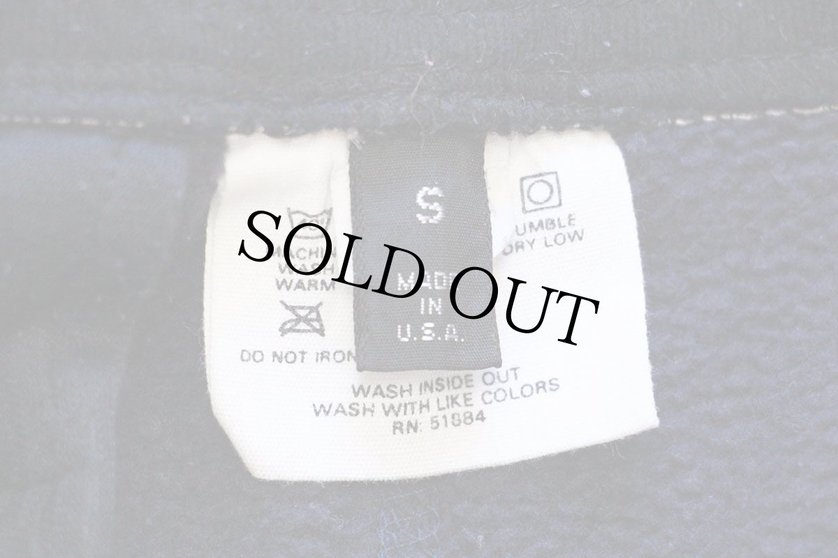 画像6: 80s USA製 patagoniaパタゴニア フリースパンツ ナス紺 S (6)