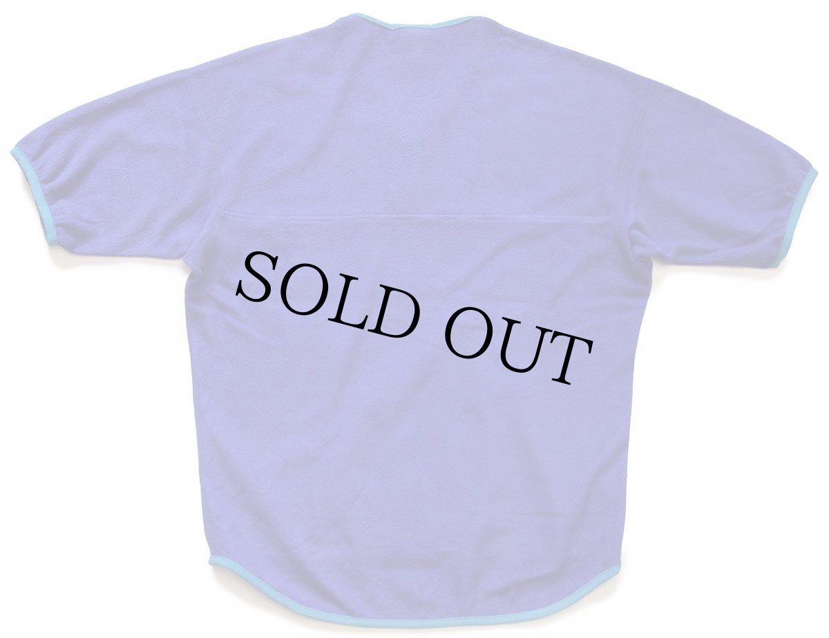 画像2: 90s USA製 patagoniaパタゴニア CAPILENEキャプリーン カヌー カヤック プルオーバー 半袖 インナー フリース コバルト×ウルトラマリンM (2)