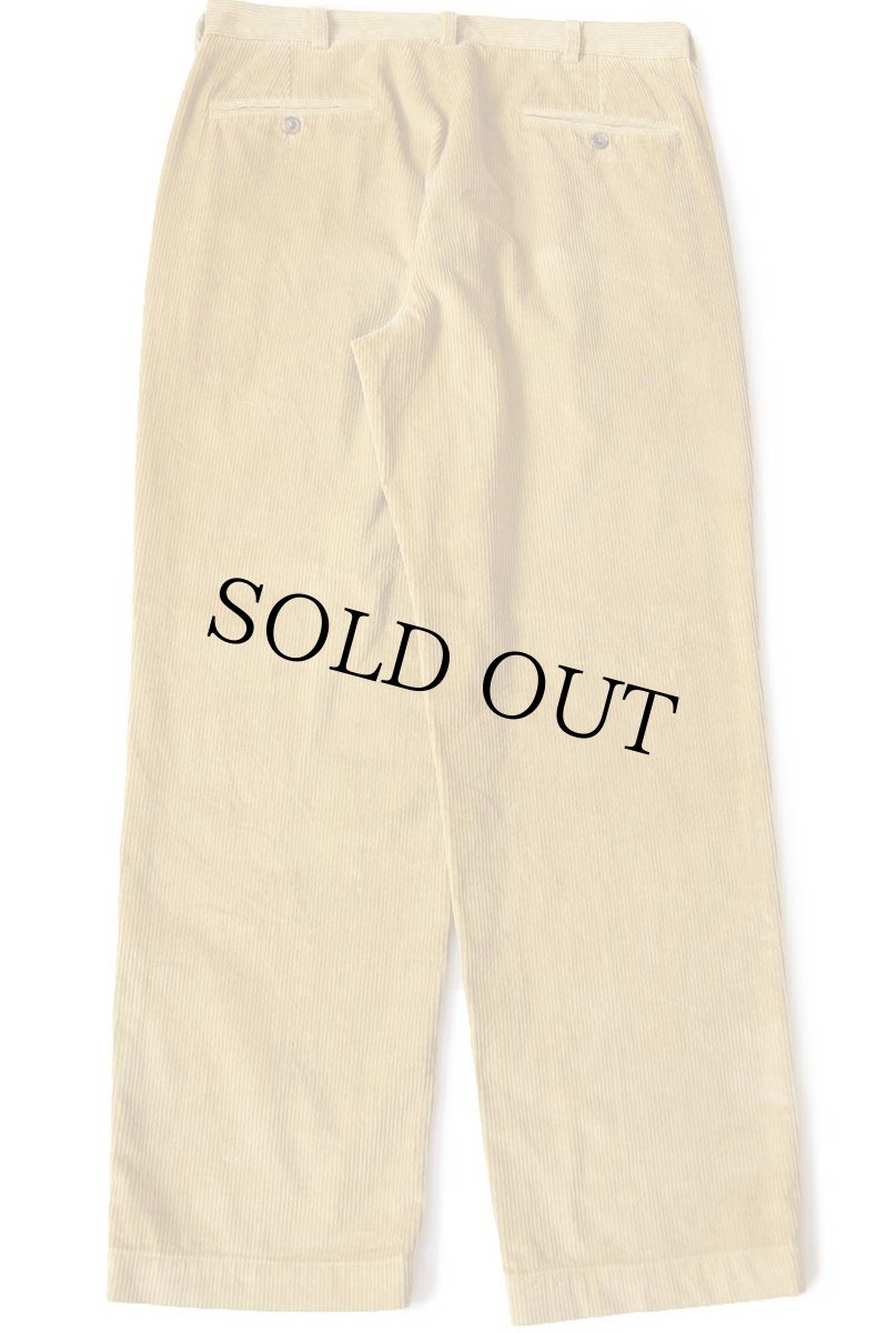 画像3: 00s Brooks Brothersブルックスブラザーズ 346 太畝 コーデュロイパンツ マスタード w35 L32 (3)