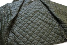 画像5: 90s 英国製 Barbourバブアー ナイロン キルティングジャケット オリーブ XL (5)