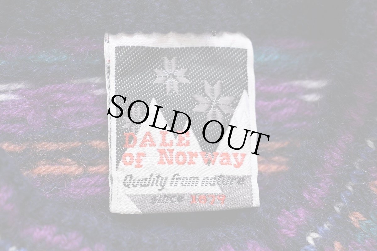 画像4: 90s ノルウェー製 DALE OF NORWAY ノルディック柄 ウールニット セーター L (4)