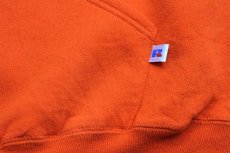 画像5: 00s メキシコ製 RUSSELLラッセル UNIVERSITY OF ILLINOIS 2002 NOKIA SUGARBOWL スウェットパーカー オレンジ L★フーディー (5)