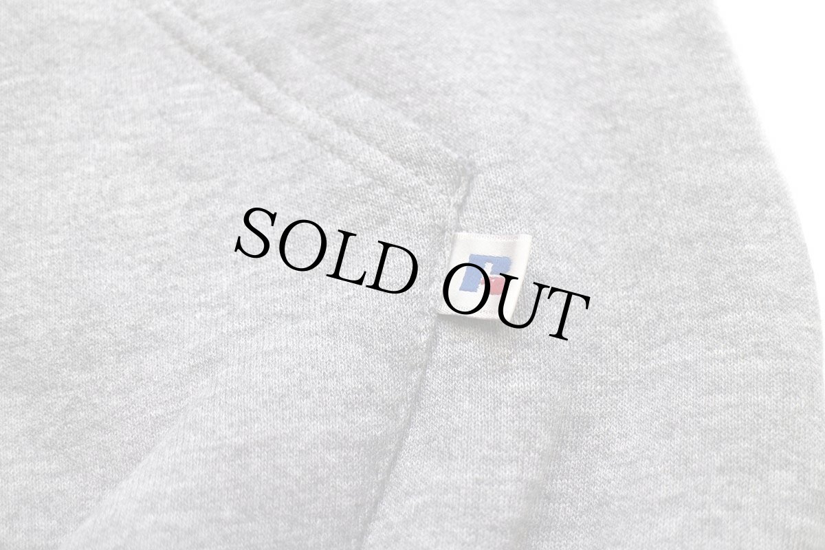 画像5: 90s メキシコ製 RUSSELLラッセル CHARTIERS VALLEY CC スウェットパーカー 杢グレー M★フーディー (5)