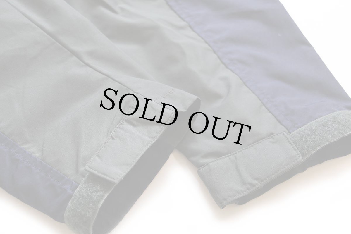 画像6: 90s L.L.Bean ツートン 切り替え ナイロンジャケット 濃緑×紺 L★パーカー (6)