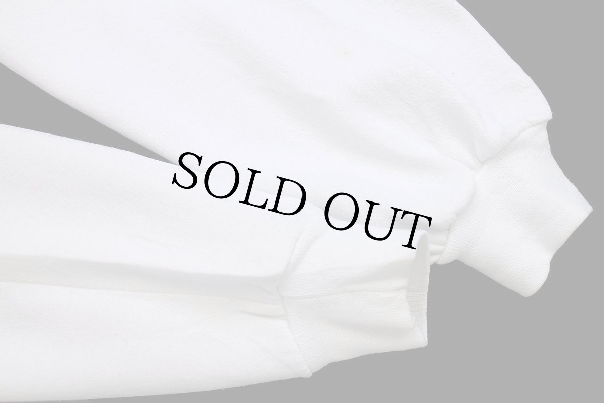 画像6: 90s USA製 RUSSELLラッセル THE BOAT CLINIC INC. LYNWOOD ILLINOIS 前V スウェット 白 XL (6)