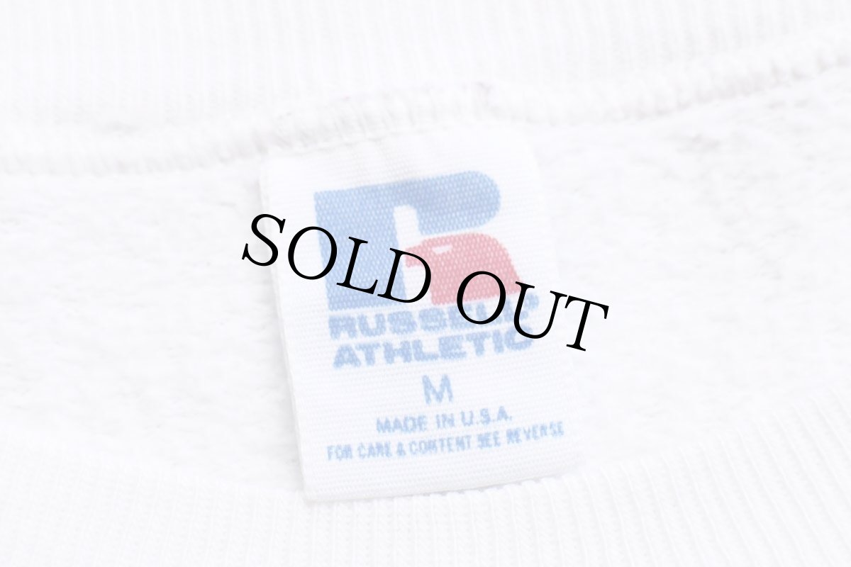 画像4: 80s USA製 RUSSELLラッセル KENTUCKY スウェット 白 M (4)