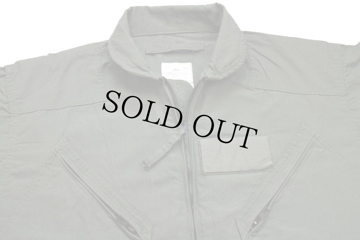 画像4: 15 米軍 CWU-27/P カバーオール アラミド フライトスーツ セージグリーン 48R★つなぎ (4)