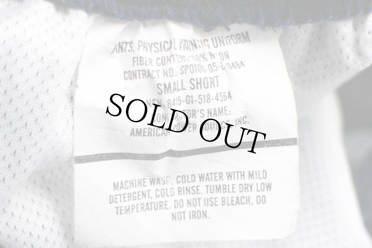 画像6: 00s 米軍 U.S.AIR FORCE PTU トレーニング ナイロンパンツ 紺 S/S★41 IPFU PFU (6)