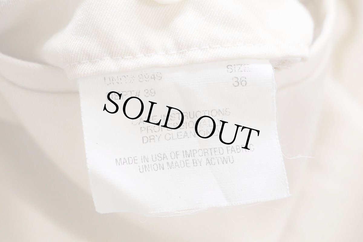 画像7: 90s USA製 Brooks Brothersブルックスブラザーズ ツータック スラックス ウールパンツ アイボリー 36 (7)