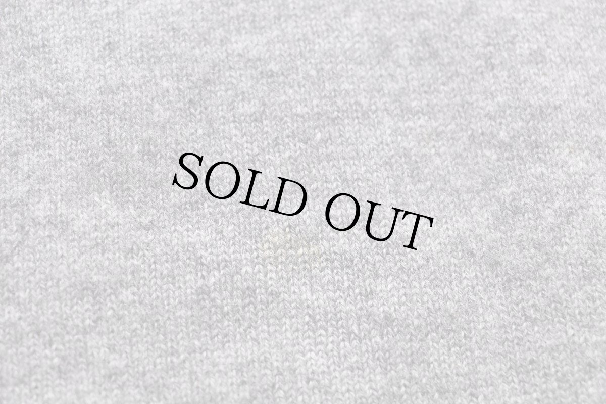 画像6: 80s USA製 L.L.Bean Vネック ラムウールニット ベスト セーター 杢グレー L (6)