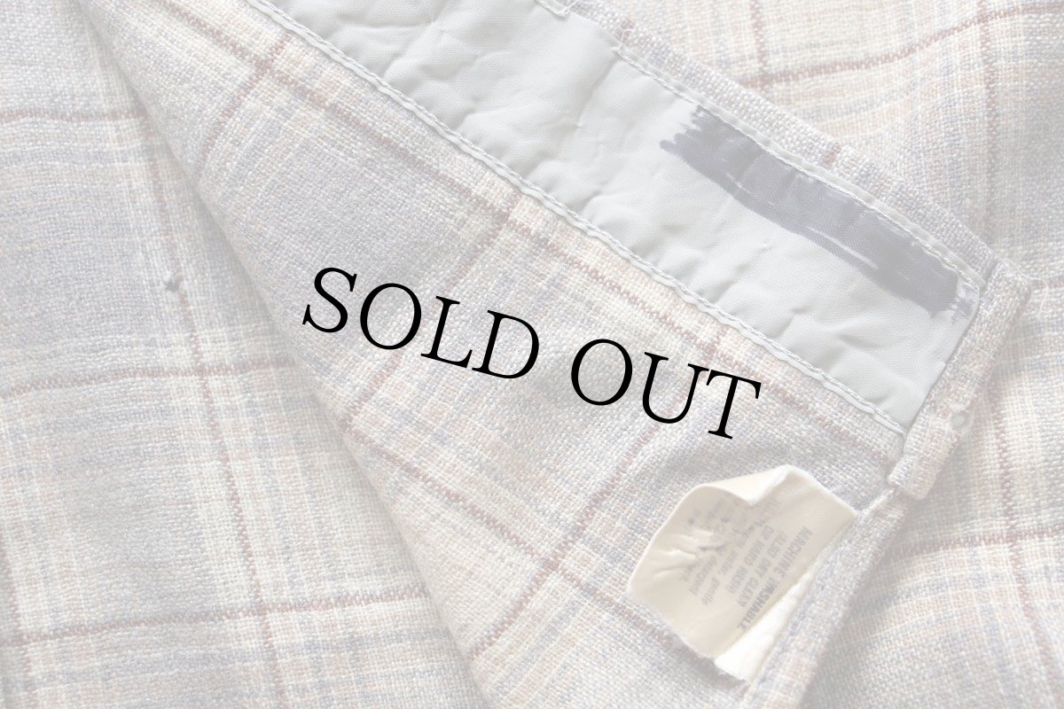 画像5: 70s USA製 PENDLETONペンドルトン オンブレチェック ウールシャツ XL-L (5)