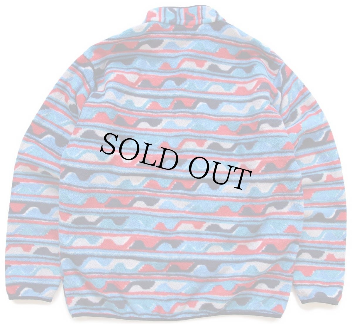 画像2: patagoniaパタゴニア 総柄 ライトウェイト シンチラ フリース スナップT XL (2)