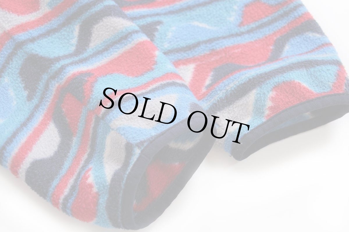 画像6: patagoniaパタゴニア 総柄 ライトウェイト シンチラ フリース スナップT XL (6)