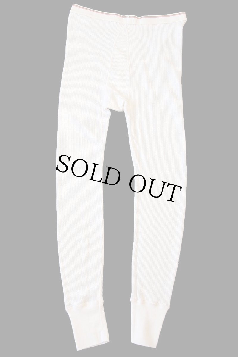 画像3: 80s USA製 maverickマーベリック サーマルパンツ ナチュラル L★Wranglerラングラー (3)