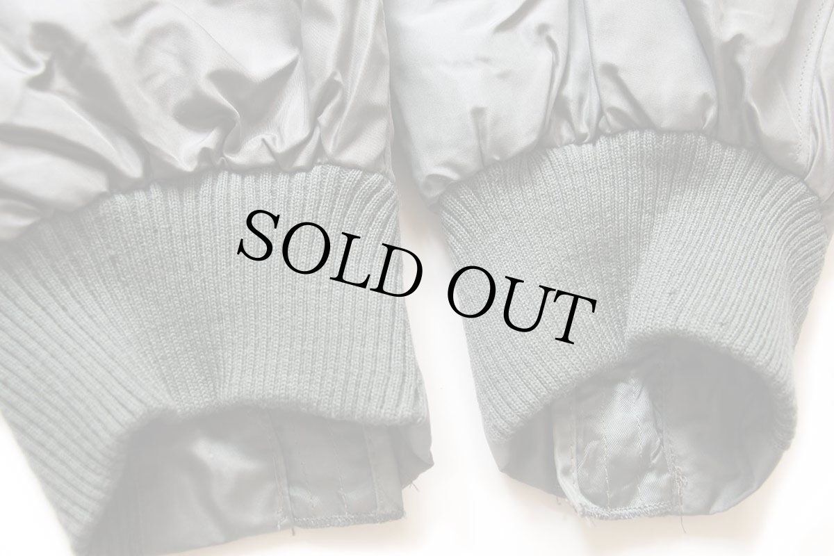 画像8: 50s 米軍 USAF A-11D ナイロン フライトパンツ サスペンダー付き セージグリーン 40 (8)