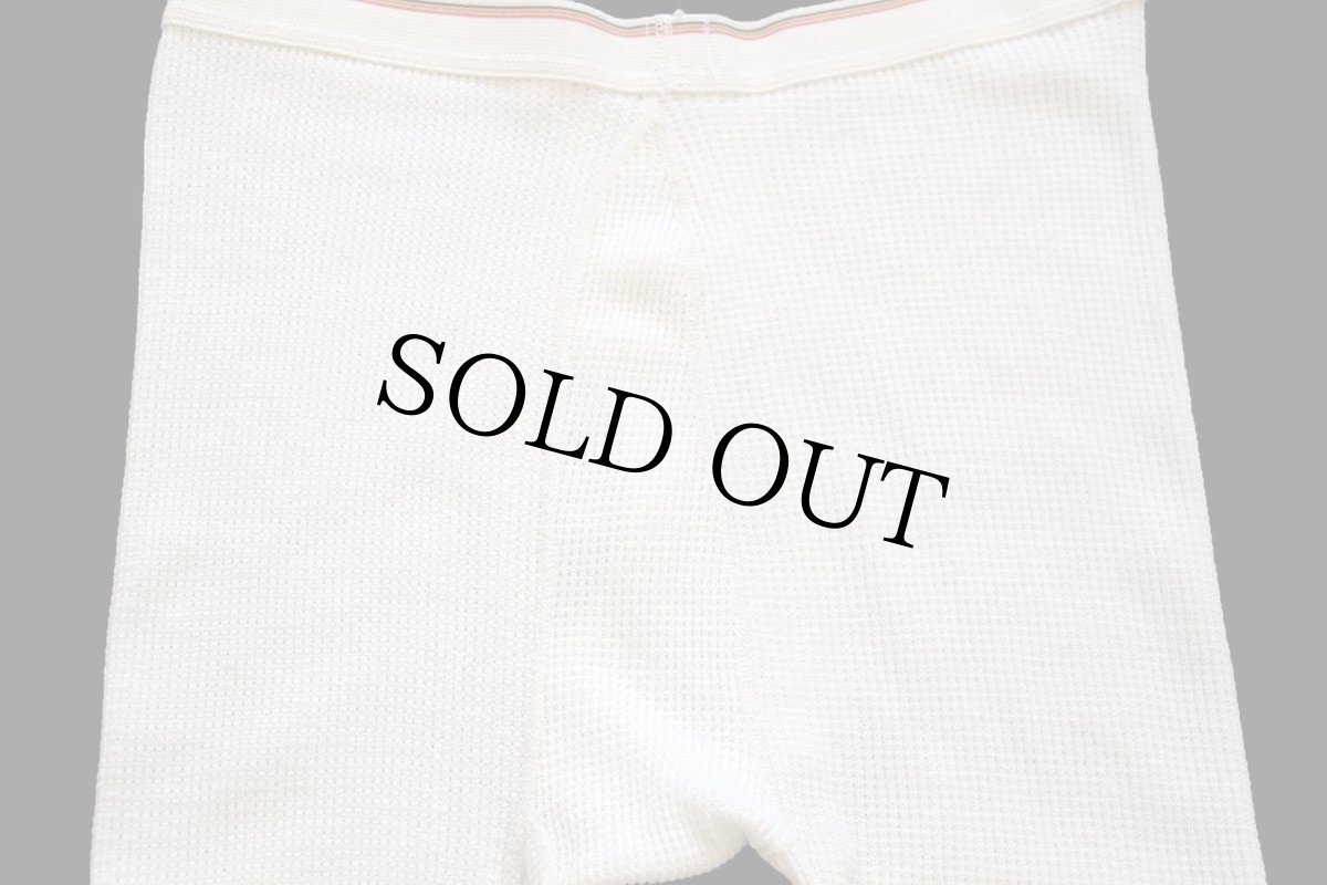 画像5: 80s USA製 maverickマーベリック サーマルパンツ ナチュラル L★Wranglerラングラー (5)