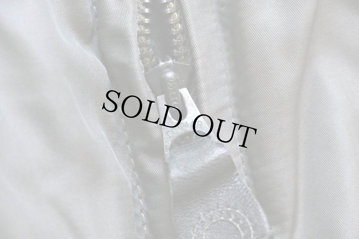 画像7: 50s 米軍 USAF A-11D ナイロン フライトパンツ サスペンダー付き セージグリーン 40 (7)