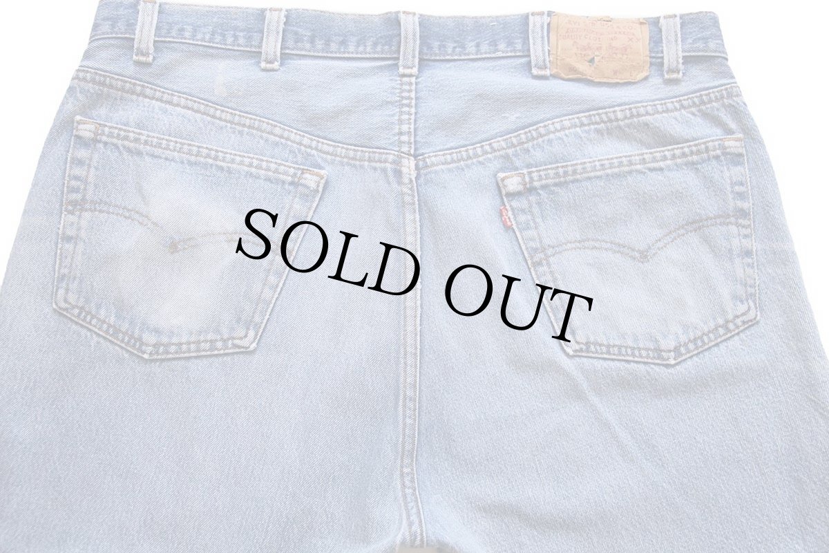 画像5: 80s USA製 Levi'sリーバイス 501 ペンキ飛び デニムパンツ ヒゲ w42 L33★144 (5)