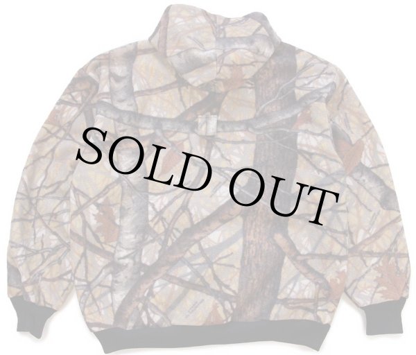 90s USA製 Cabela'sカベラス リアルツリーカモ ハーフジップ プル