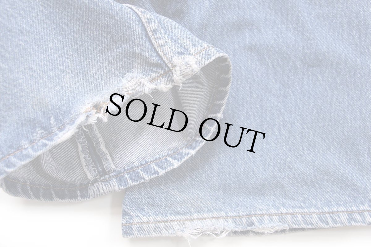 画像9: 00s USA製 Levi'sリーバイス 501 デニムパンツ ヒゲ w42 L30★143 (9)