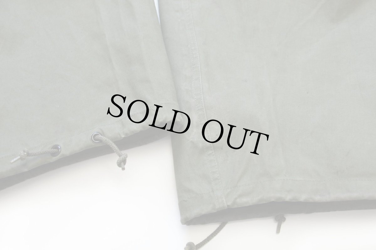 画像10: 50s 米軍 U.S.NAVY N-2 デッキ レインパンツ オリーブドラブ M★オーバーオール (10)