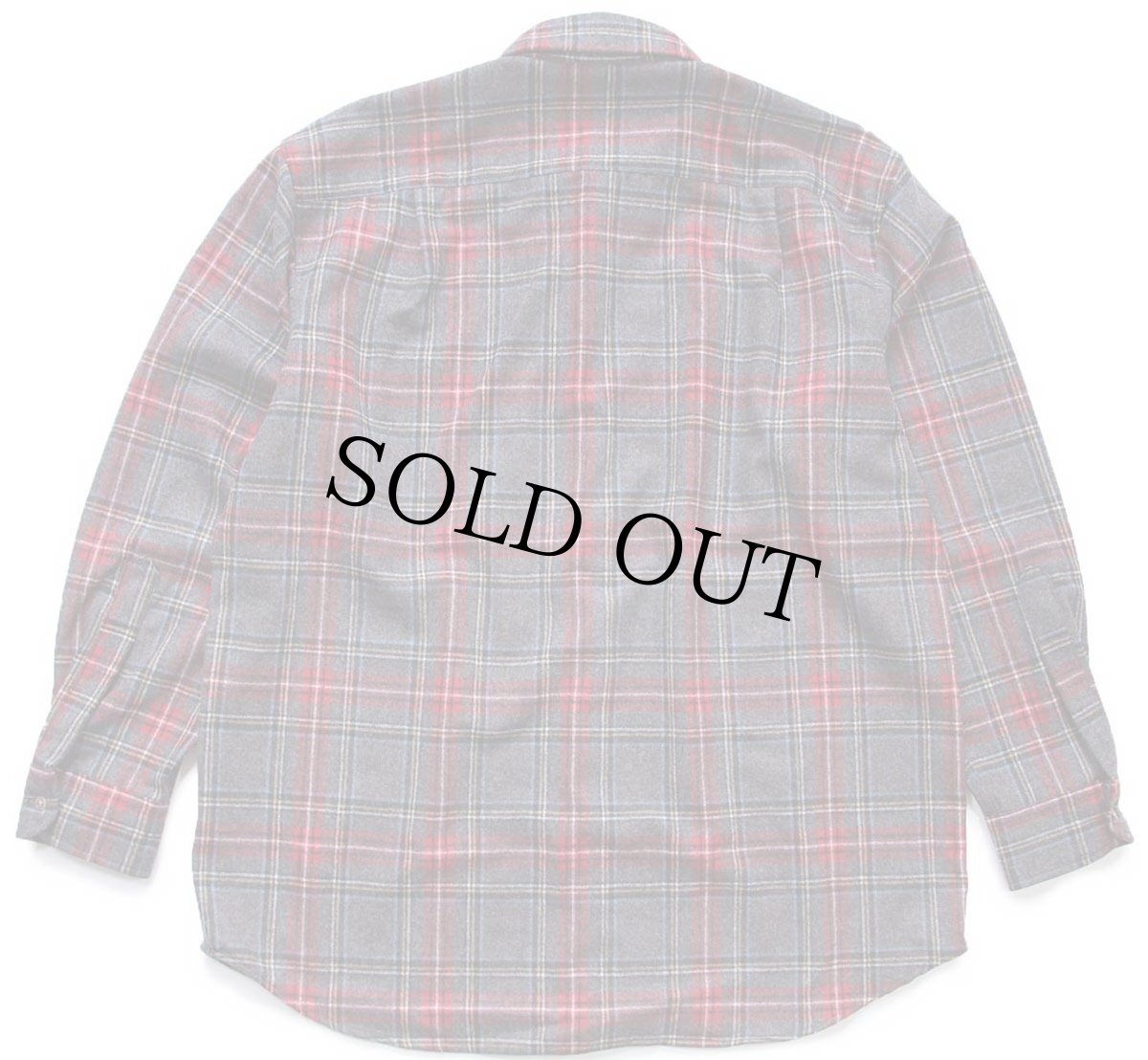 画像2: メキシコ製 PENDLETONペンドルトン FIRESIDE SHIRT AUTHENTIC STEWART TARTAN タータンチェック ボタンダウン ウールシャツ XL (2)