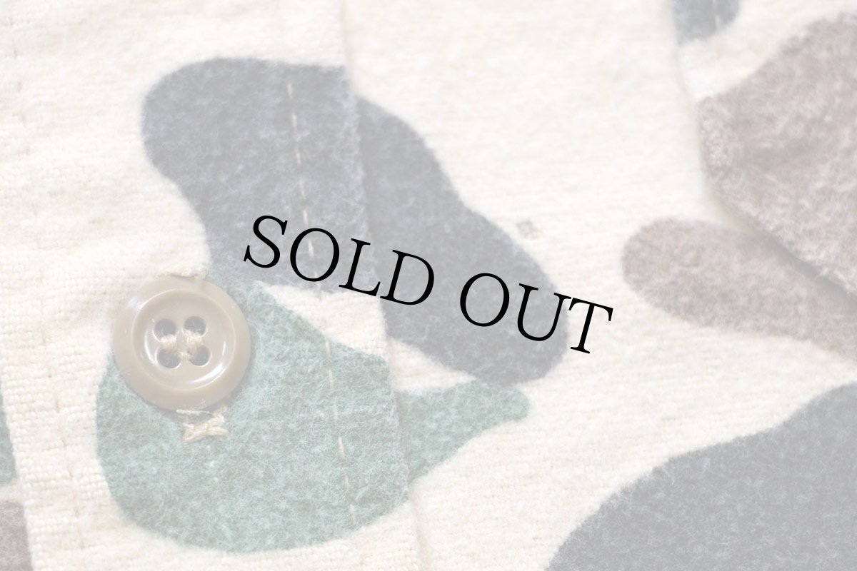 画像6: 70s Woolrichウールリッチ ダックハンターカモ コットン シャモアクロスシャツ (6)