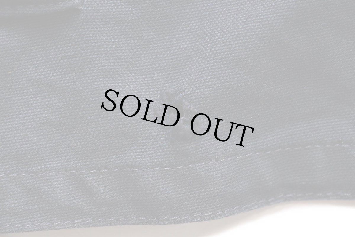 画像9: イタリア製 Fay チンスト&タータンチェックライナー付き コットン キャンバス ファイヤーマンコート 紺★ジャケット (9)