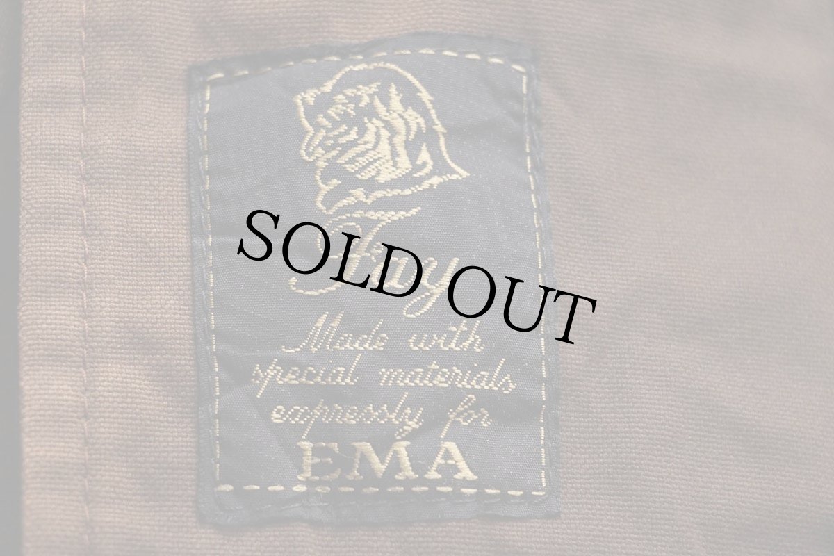 画像4: イタリア製 Fay チンスト&タータンチェックライナー付き コットン キャンバス ファイヤーマンコート 焦げ茶★ジャケット (4)