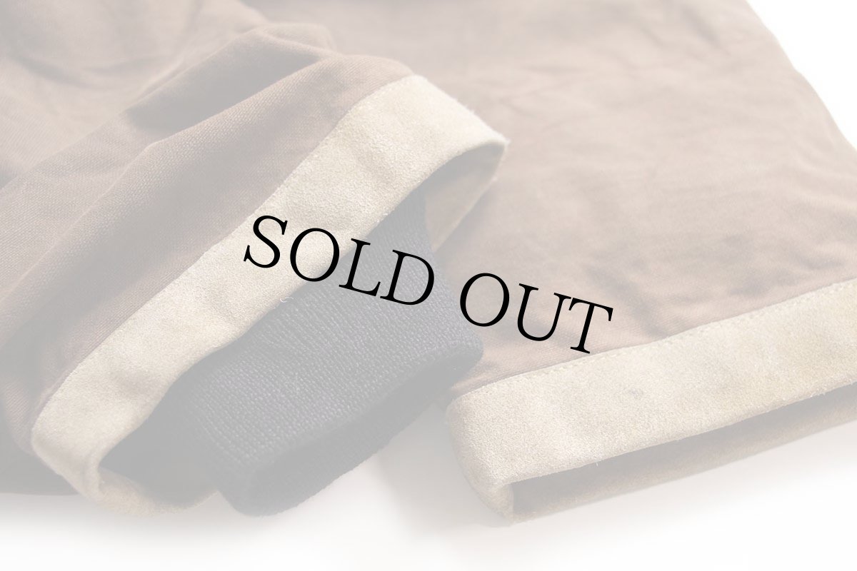 画像7: イタリア製 Fay チンスト&タータンチェックライナー付き コットン キャンバス ファイヤーマンコート 焦げ茶★ジャケット (7)