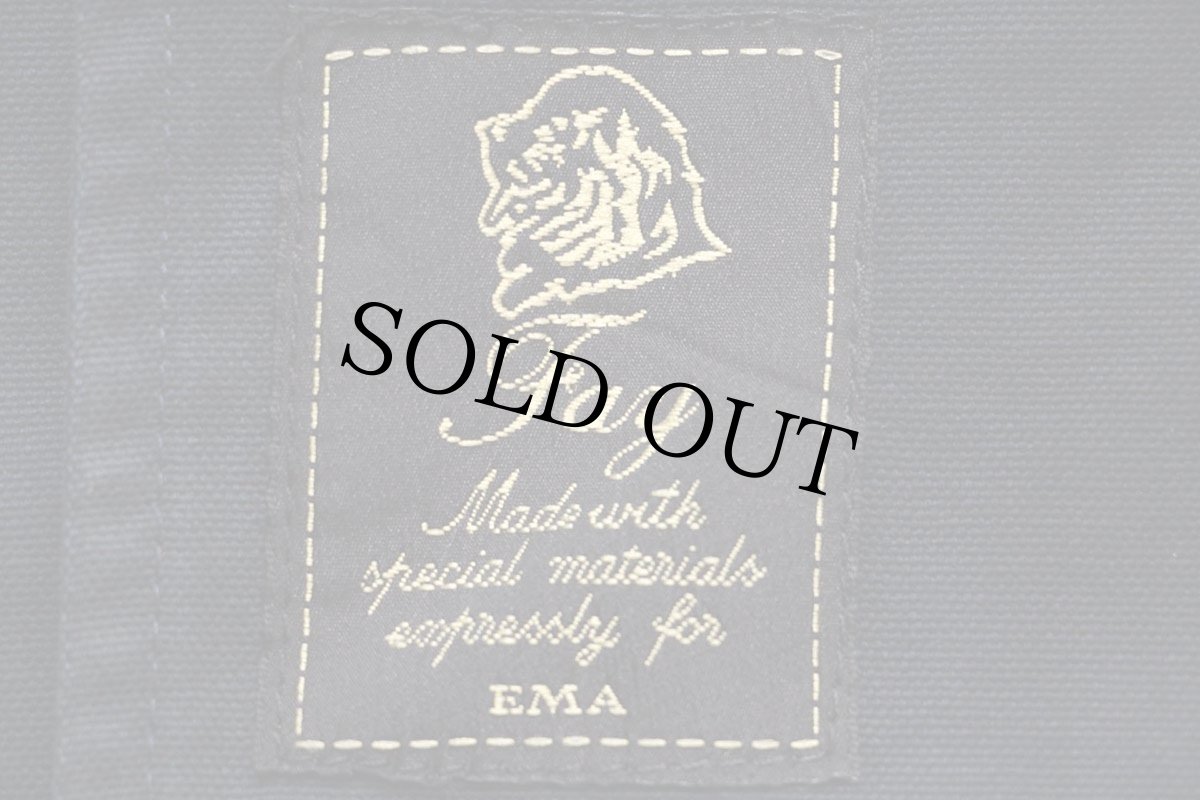 画像4: イタリア製 Fay チンスト&タータンチェックライナー付き コットン キャンバス ファイヤーマンコート 紺★ジャケット (4)