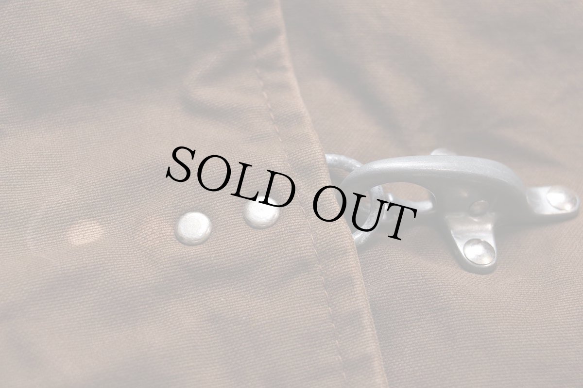 画像8: イタリア製 Fay チンスト&タータンチェックライナー付き コットン キャンバス ファイヤーマンコート 焦げ茶★ジャケット (8)