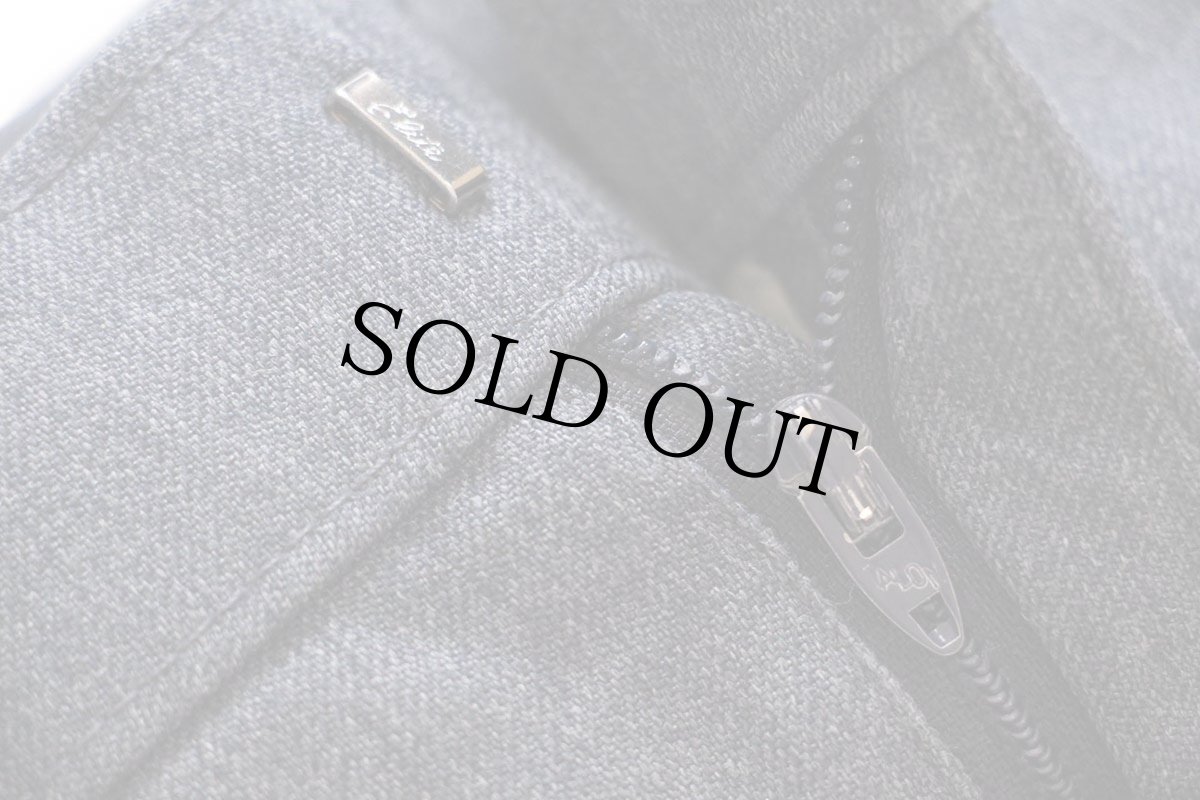 画像7: 80s Levi'sリーバイス ACTION SLACKS スラックス ポリエステルパンツ グレー w34★スタプレ (7)