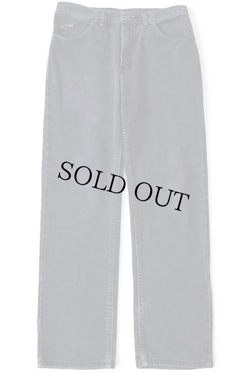 画像2: 00s Leeリー ブラック デニムパンツ W32 (2)