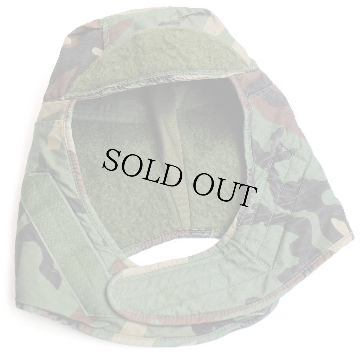 画像1: 90s 米軍 U.S.ARMY ウッドランドカモ ヘルメットライナー キャップ 7 1/2★B (1)