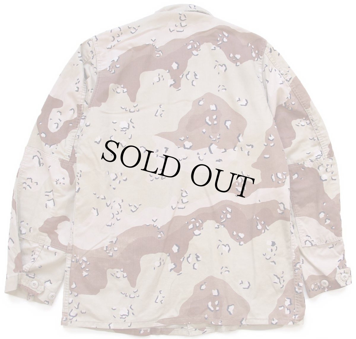 画像2: 80s 米軍 U.S.ARMY チョコチップ デザートカモ BDU ジャケット M-L (2)